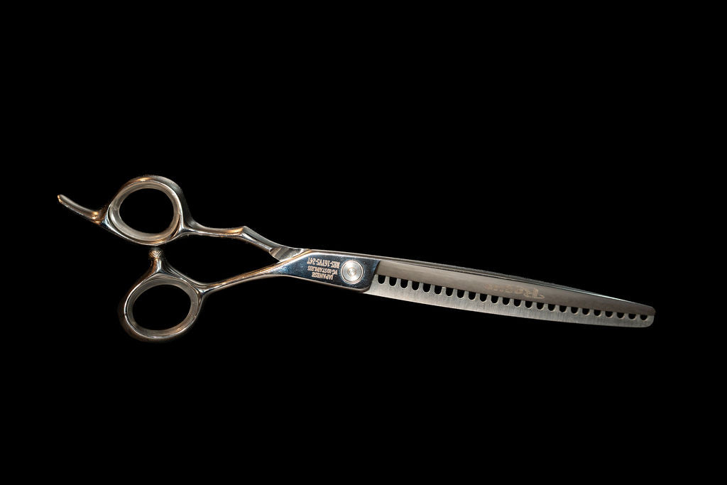 7.5" JWC 24 Tooth Ball Bearing Chunker Texturizing Pet Grooming Shear
