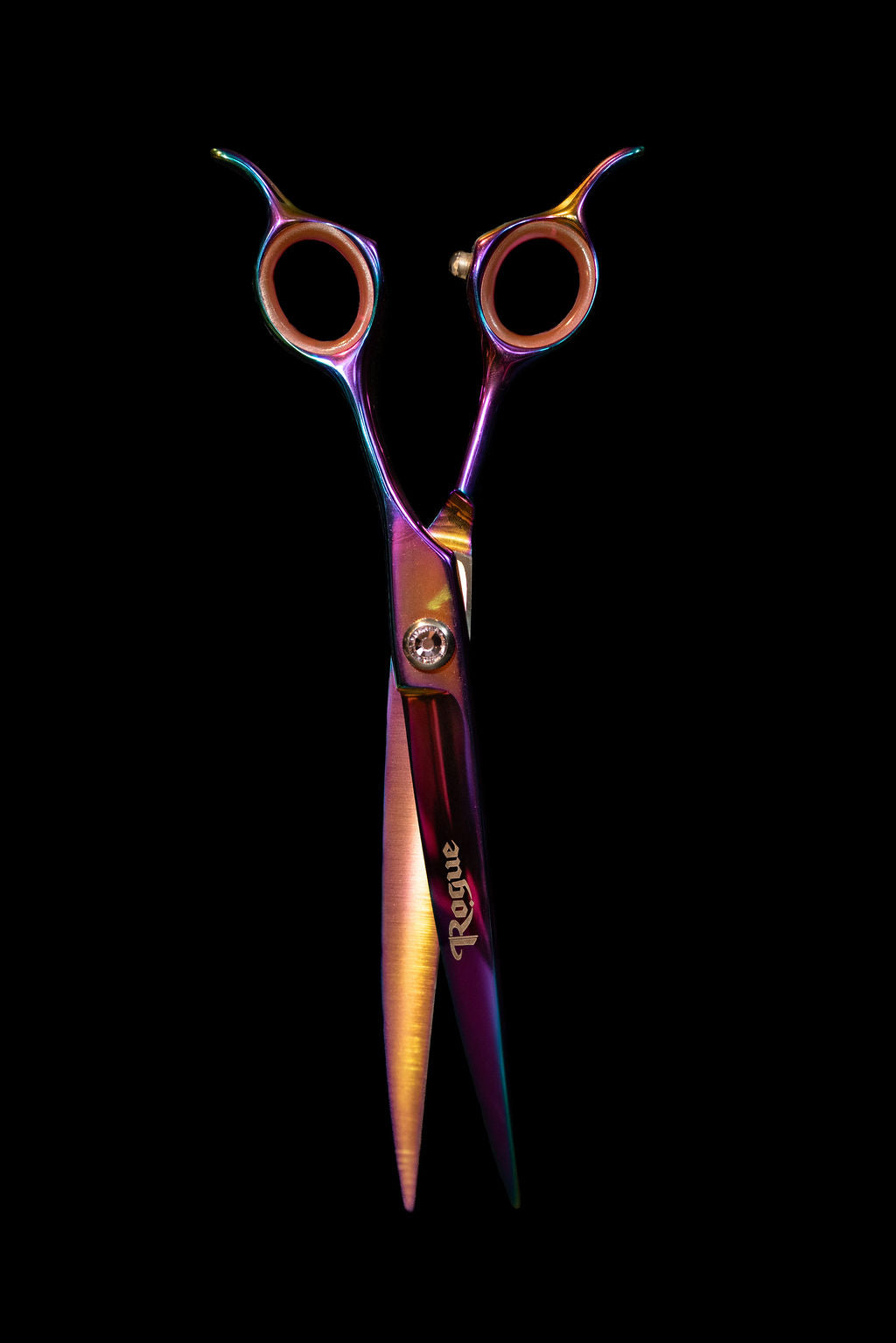 8" PLQ Rainbow Curved Professional Shears