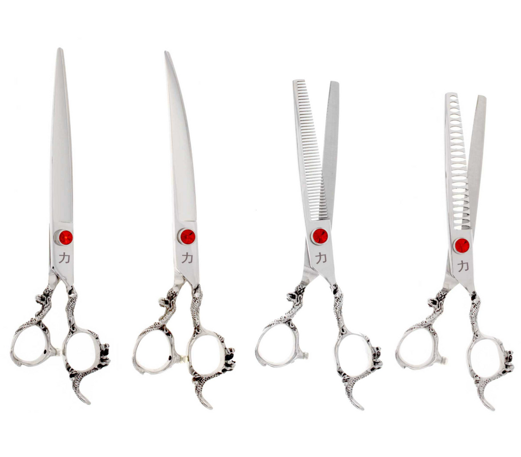 4 Pc 8" or 9" BEP80 Dragon Grooming Kit