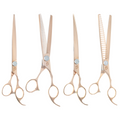 8" 4pc Rose Gold Cobalt Grooming Set