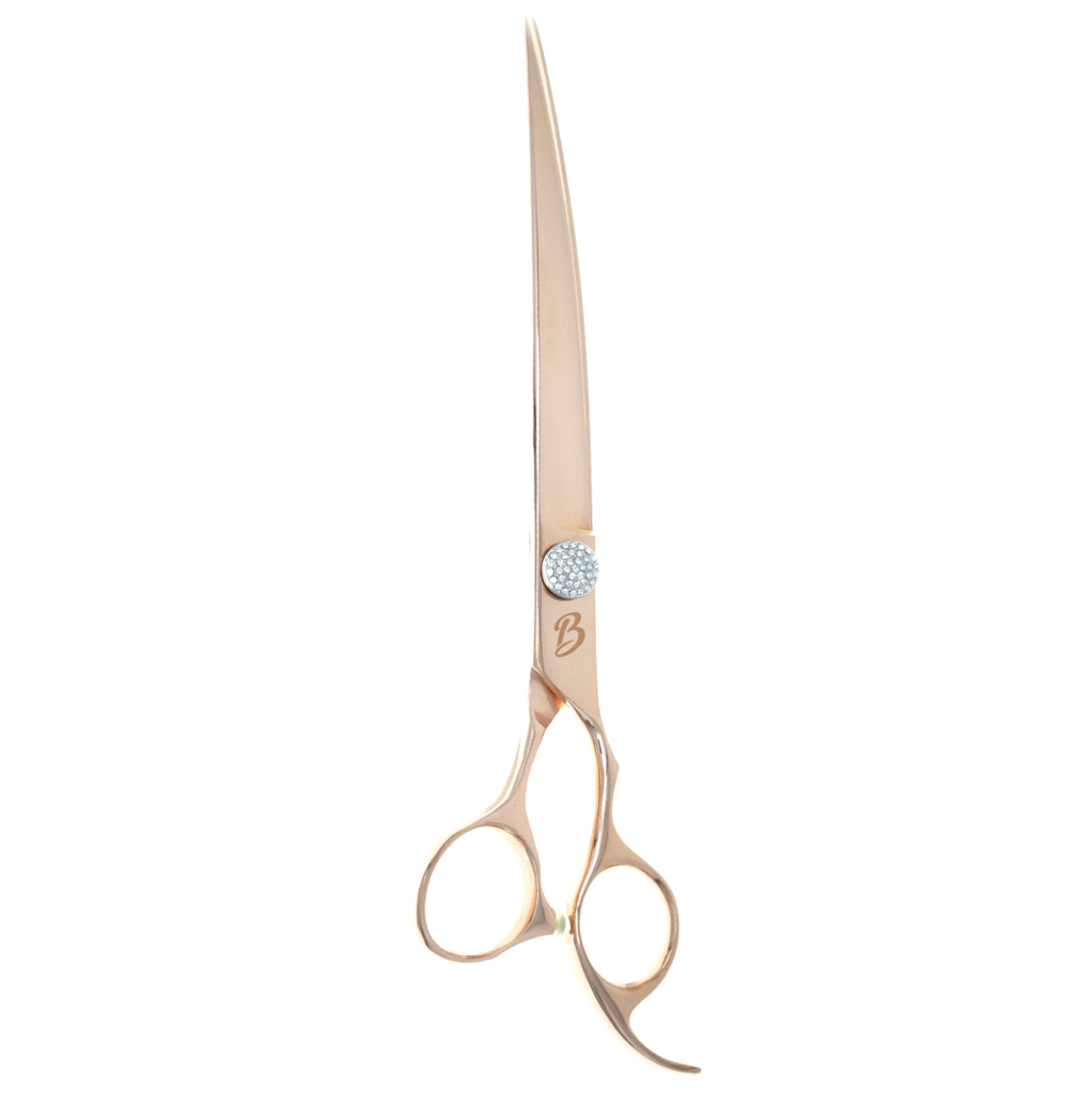 8" 4pc Rose Gold Cobalt Grooming Set