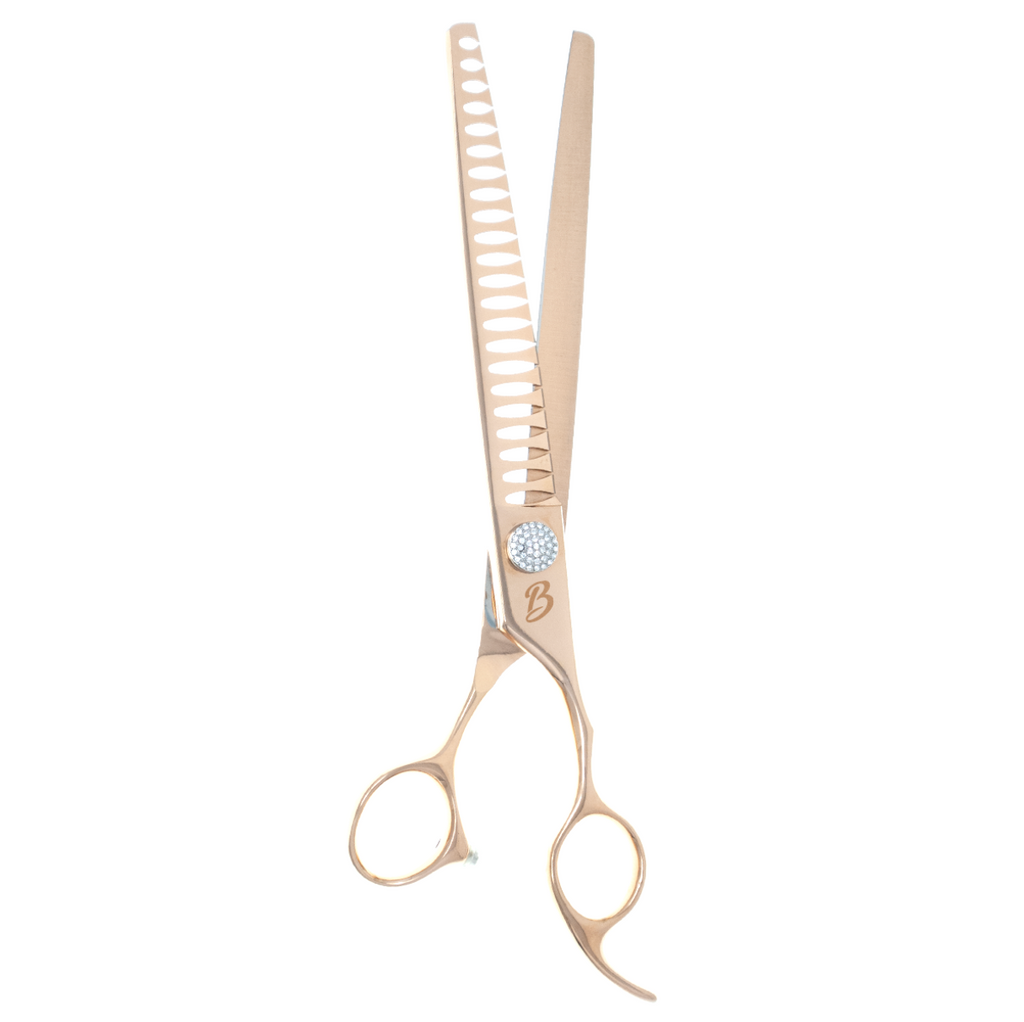 8" 4pc Rose Gold Cobalt Grooming Set