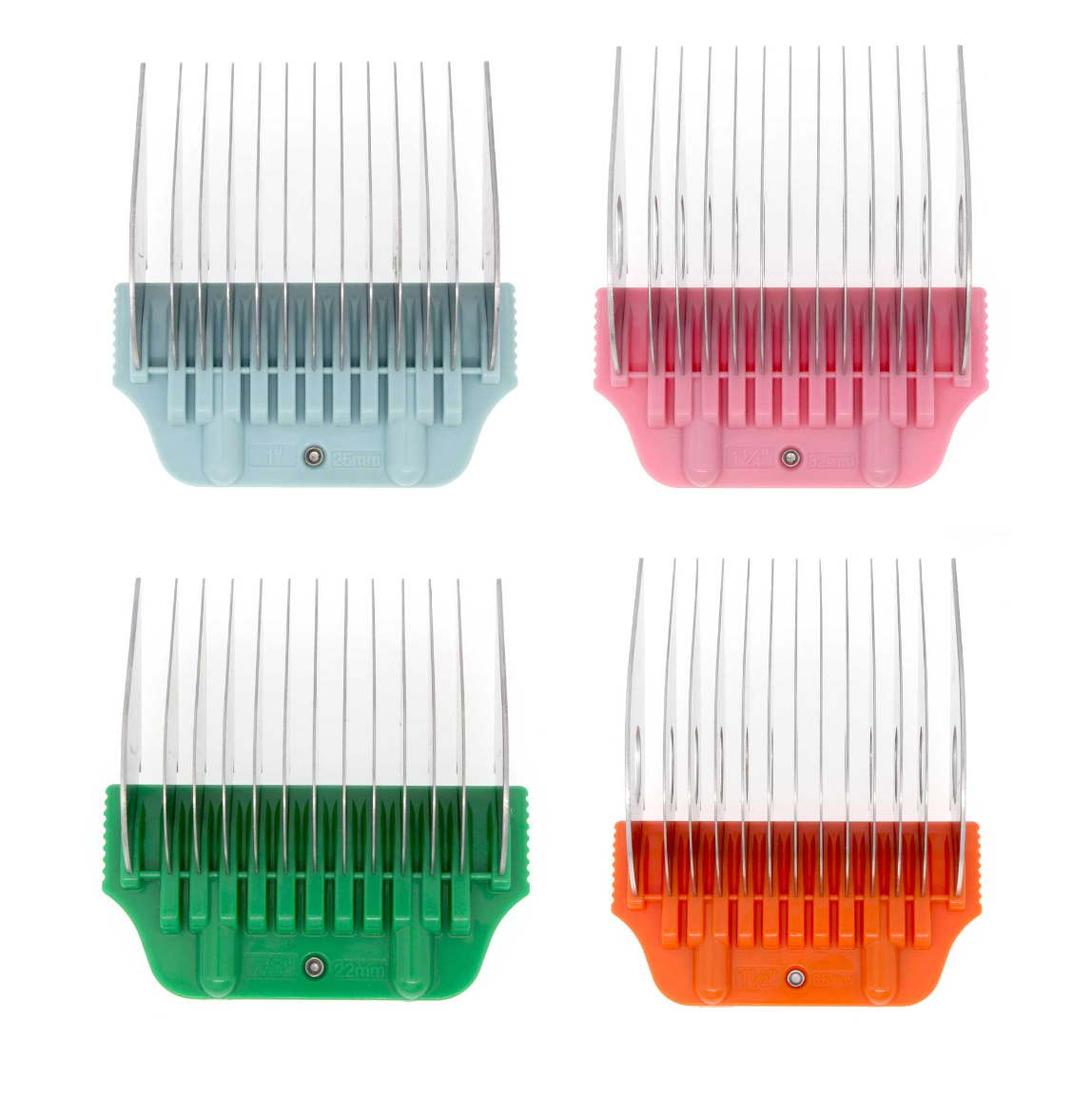 Wide Clipper Guards 4 Pc Set