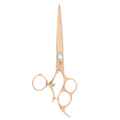 Trifecta 3 Hole Rose Gold Swivel Beauty Shears