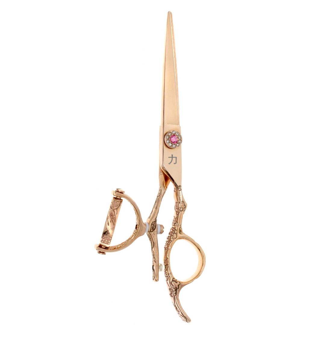 Eden Rose Gold Double Swivel Beauty Shear