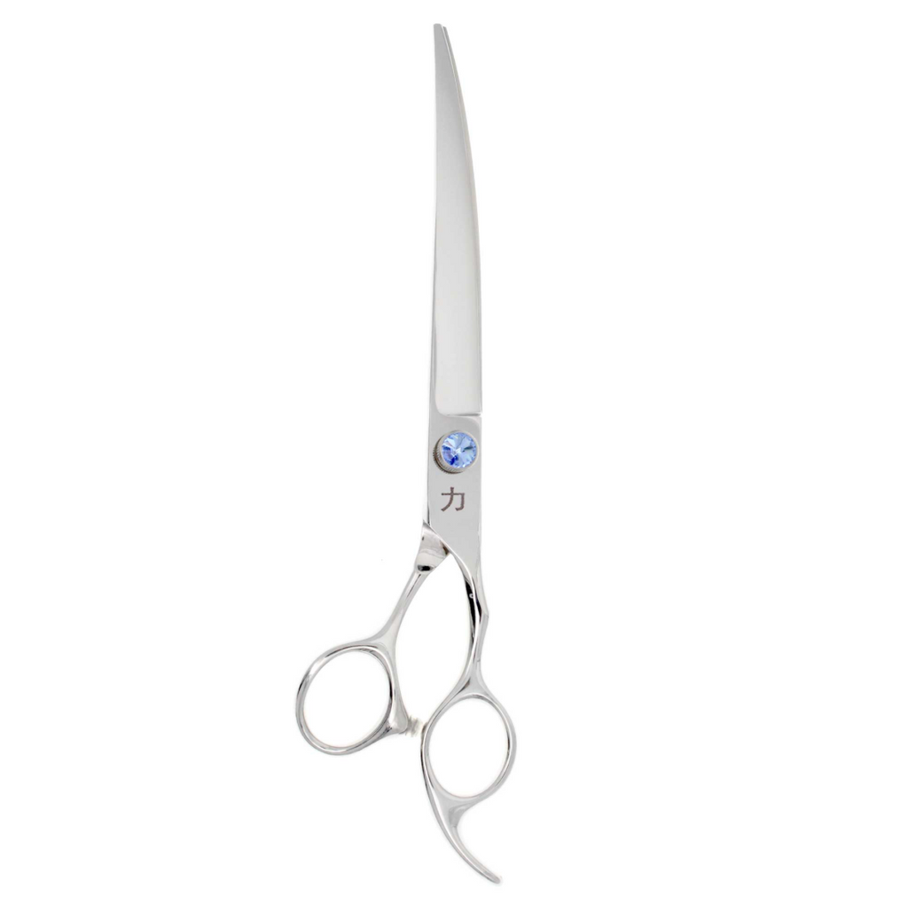 4 Pc PLQ Silver Professional Grooming Shear Kit